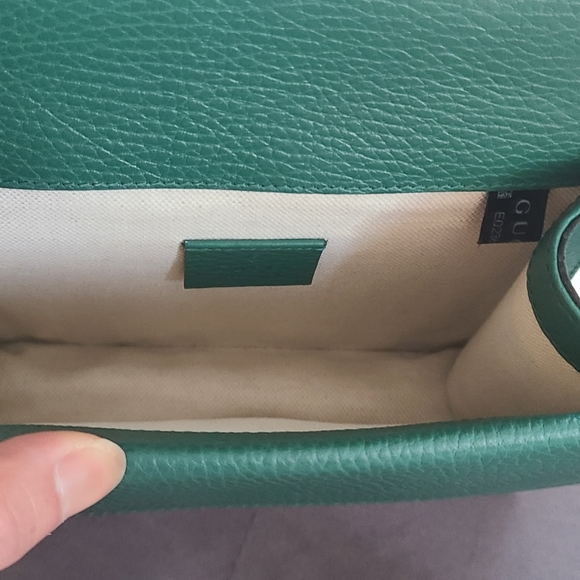SOLD - Authentic Gucci Dionysus Mini Bag Green - Picture 4 of 6